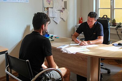 Beratung im Büro für ausländische Mitbürger*innen